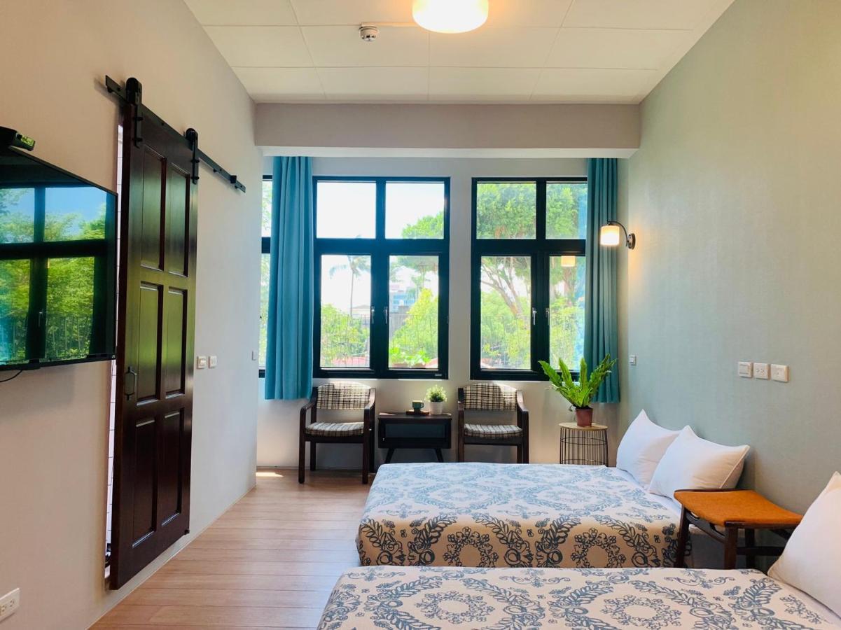 טאינאן Oyaji Guesthouse-依人數床位數計價開放房型 מראה חיצוני תמונה