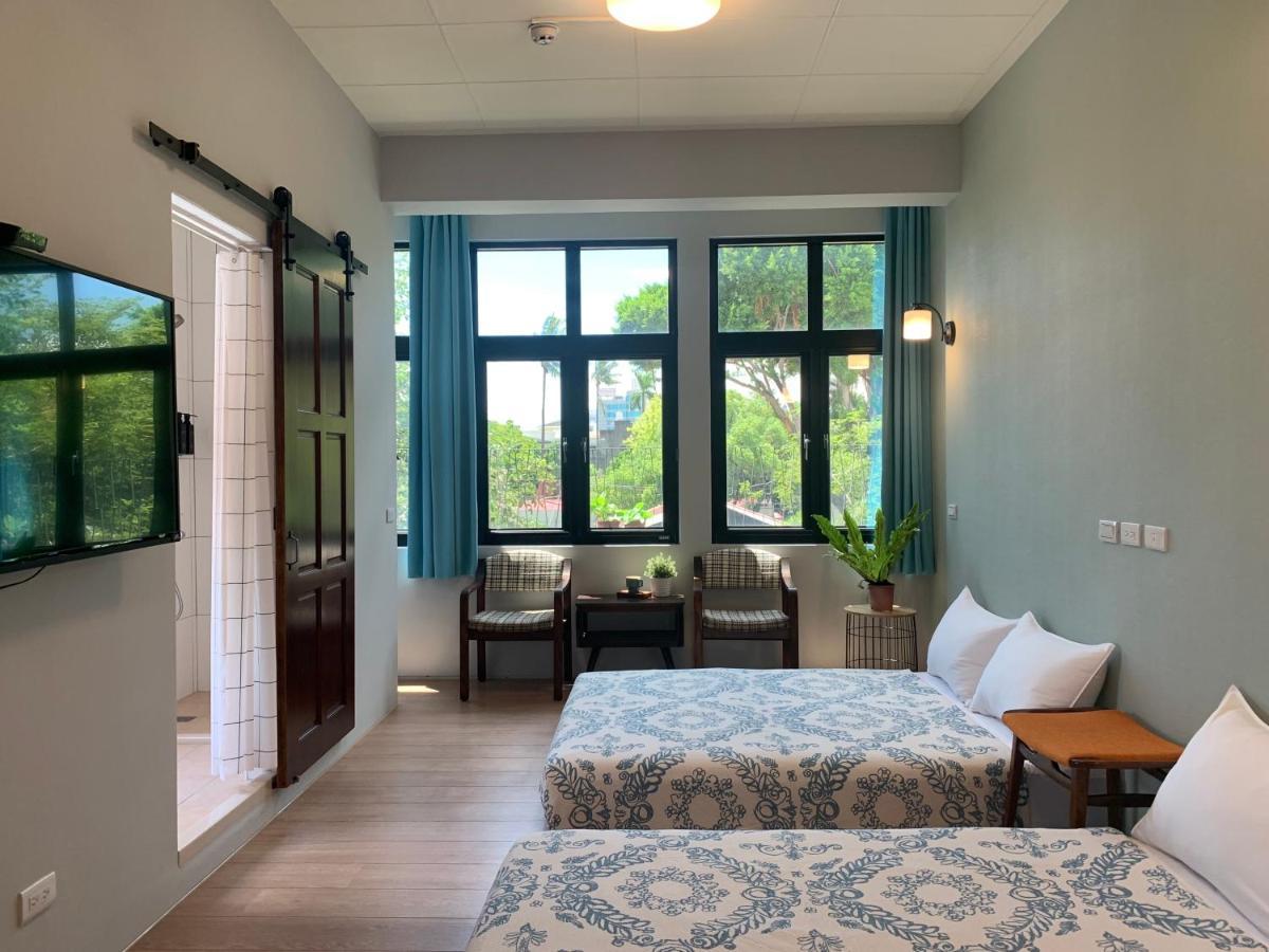 טאינאן Oyaji Guesthouse-依人數床位數計價開放房型 מראה חיצוני תמונה